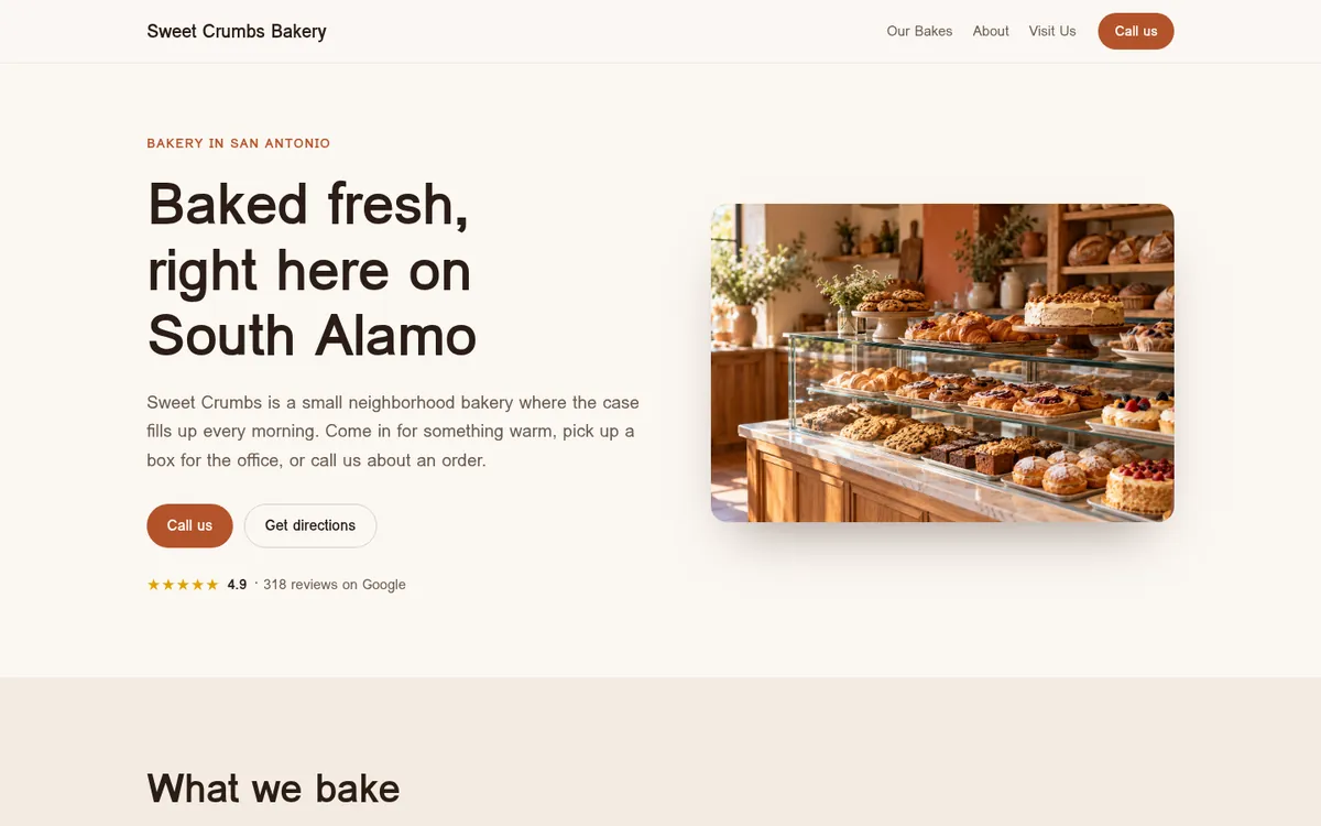 sweetcrumbsatx.com: Bakery · San Antonio, TX