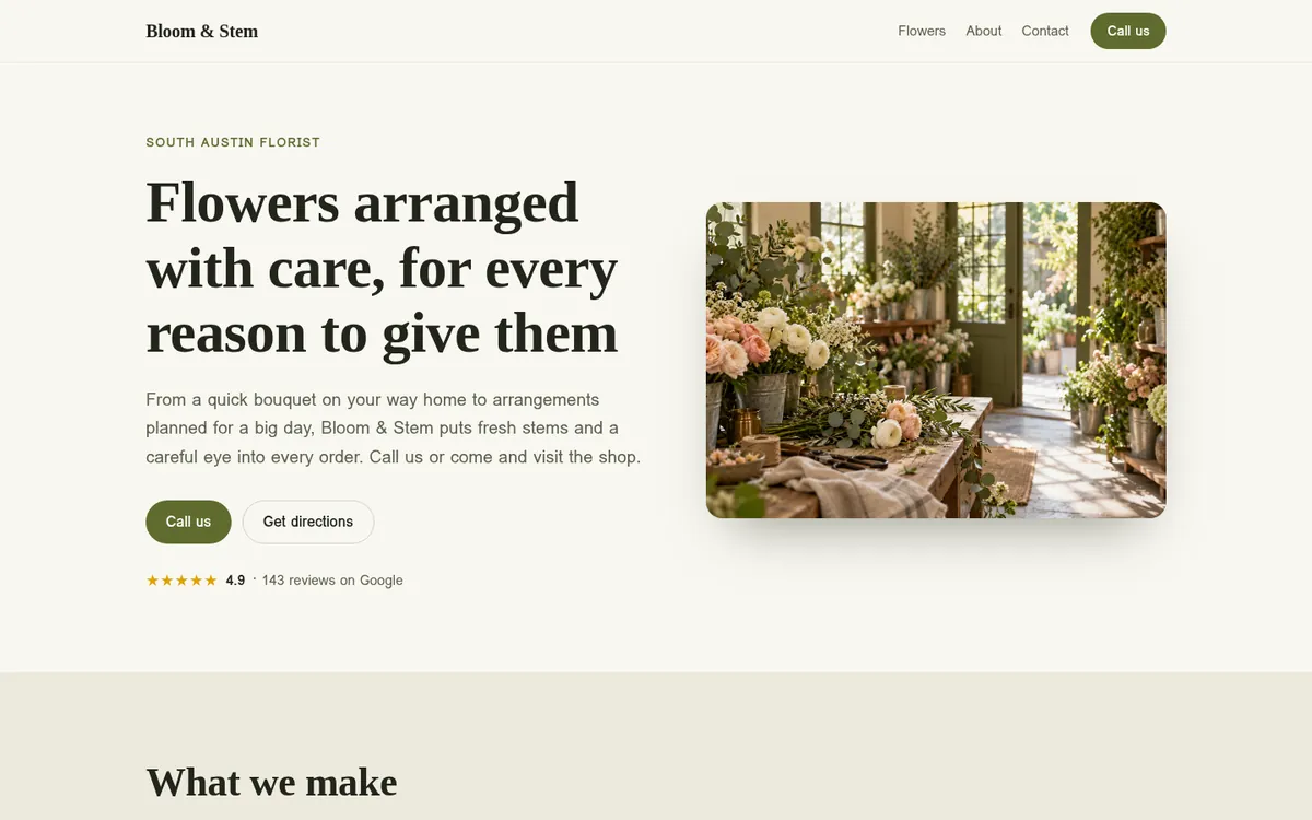 bloomandstem.com: Florist · Austin, TX