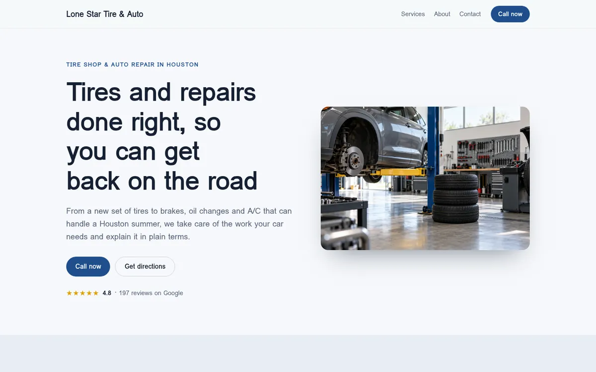 lonestartireauto.com: Tire & auto · Dallas, TX